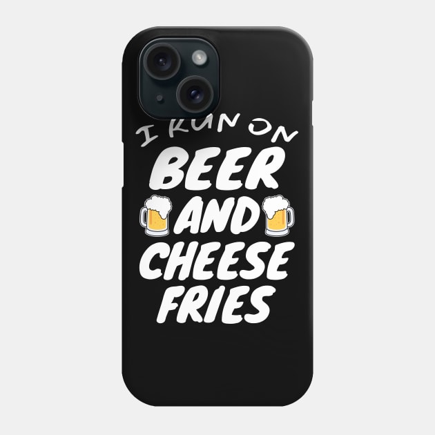 Beer And Cheese Fries Phone Case by LunaMay