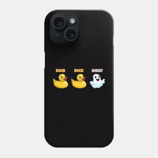 Funny Duck Ghost Pun Meme Men Women Funny Halloween Phone Case