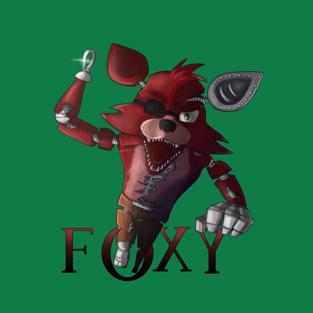 Foxy the Pirate Attack by Revi