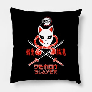 Demon slayer samurai Pillow