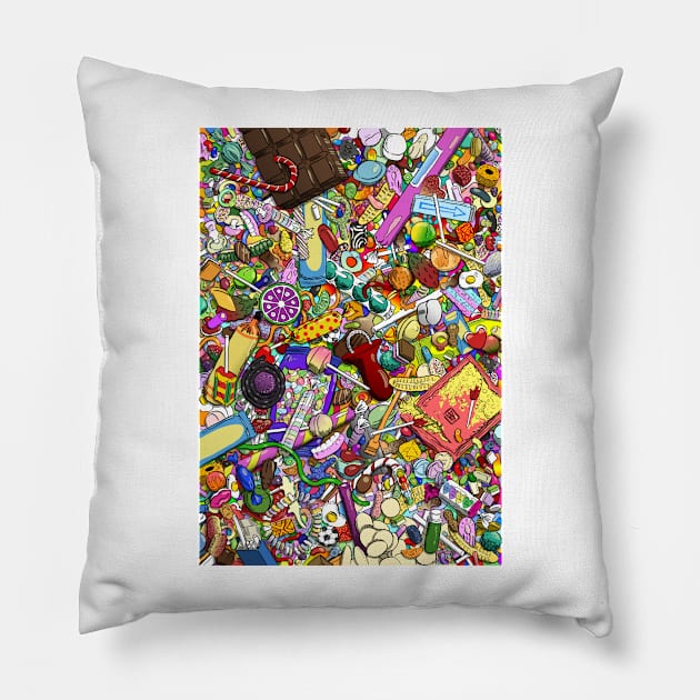 Sweet Tooth Pillow by matjackson