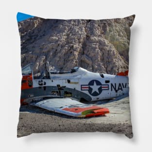 Abandoned Plane Pillow