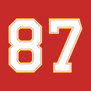 87 || Sport number T-Shirt