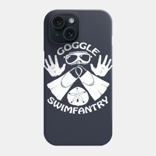 Goggle Swimfantry White Phone Case