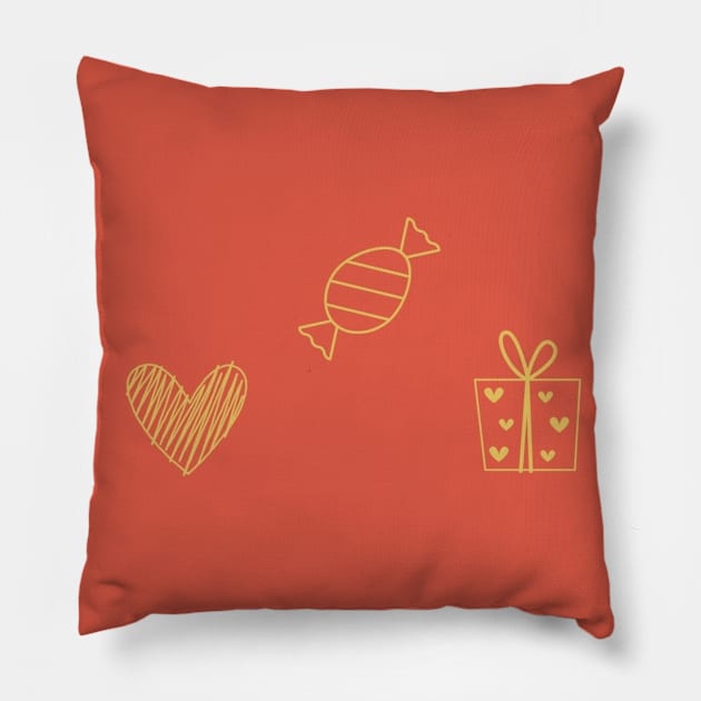 Christmas Element 12 Pillow by raintree.ecoplay