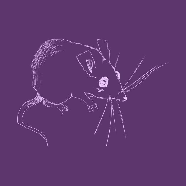 Sketch Mouse (purple) by Demonic cute cat