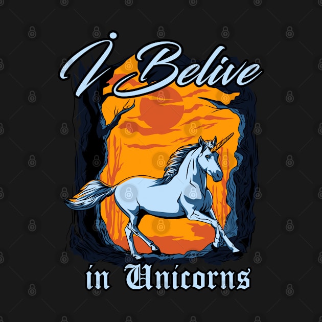 I belive in Unicorns by beanbeardy