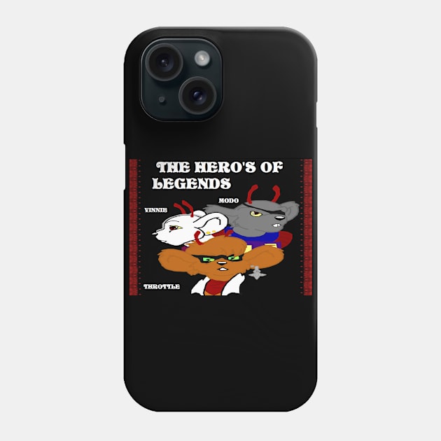 The Heroes of Legend Phone Case by lillianshuman