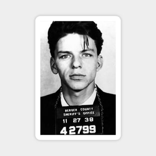 Frank Mugshot Print Magnet