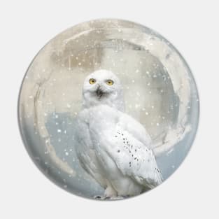 Arctic Owl 01 Pin