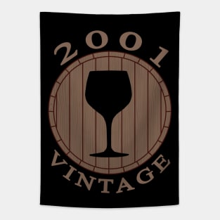 Wine Lover Birthday 2001 Tapestry