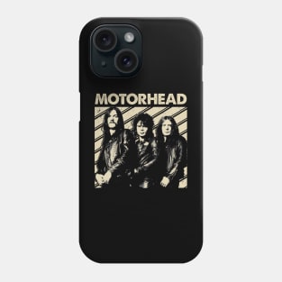 Motorhead Madness Faces Of Metal In High Octane Shots Phone Case