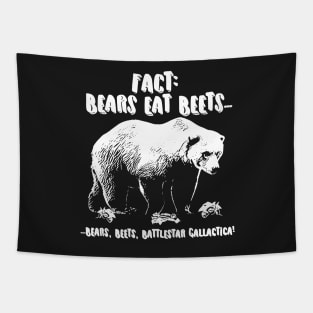 Bears Eat Beets Battlestar Galactica The Office Dwight Schrute Jim Halpert Funny Parody Tapestry