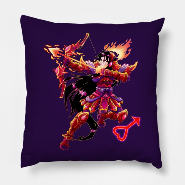 Mars Power Pillow by PageBranson