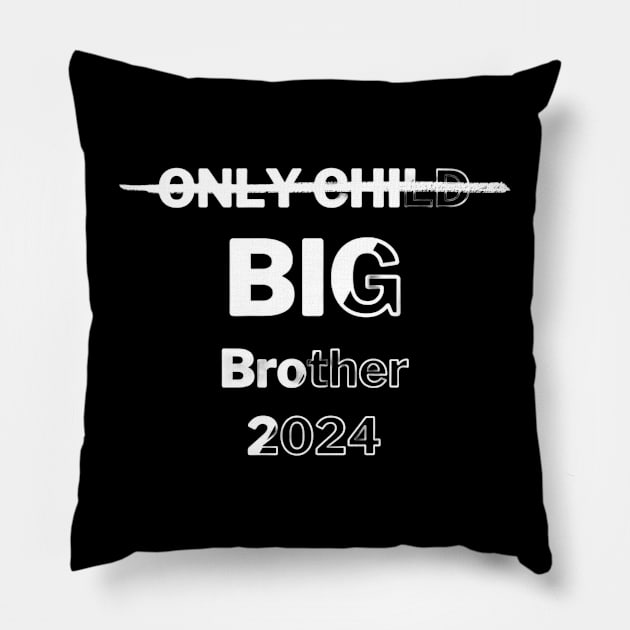 Only Child Big Brother 2024 Pillow by Dylante