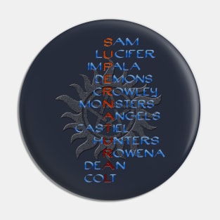 SUPERNATURAL Pin