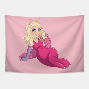 Miss Piggy Tapestry