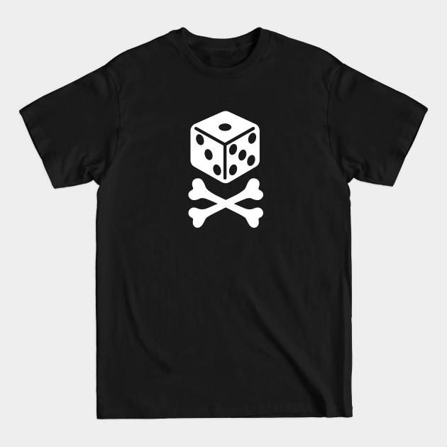Disover DICE AND CROSSBONES - Dice - T-Shirt