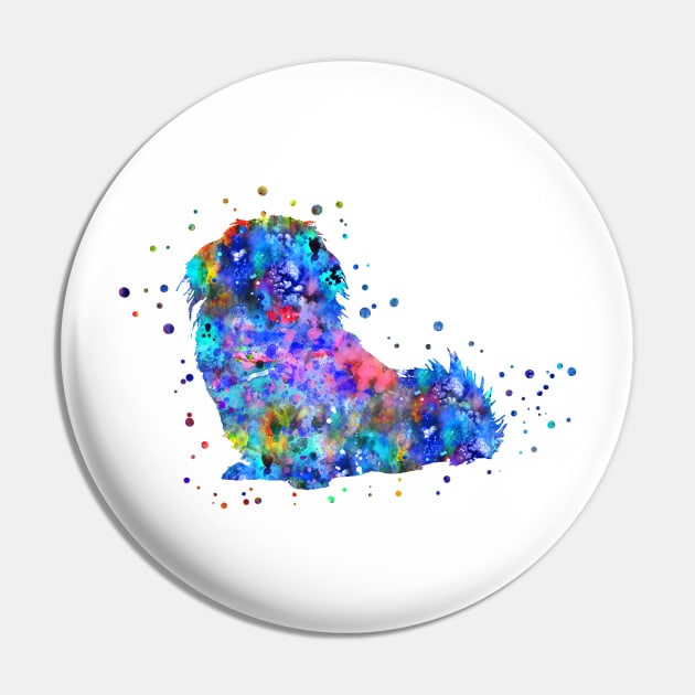 Pekingese Pin by RosaliArt