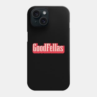 Goodfellas Red Phone Case