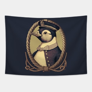 Sailor Penguin Tapestry