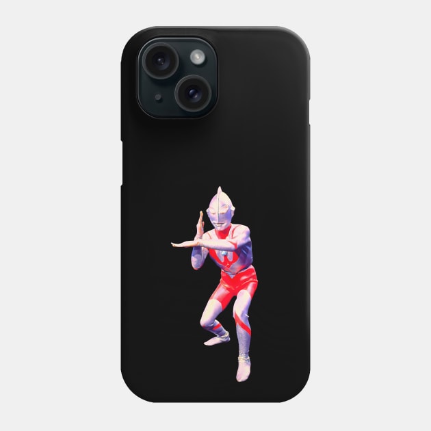 Ultraman Phone Case by Colonel JD McShiteBurger