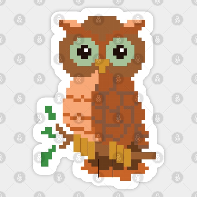 Screech, but pixel art