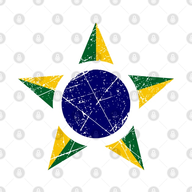 Brazil Roundel Vintage by Mandra