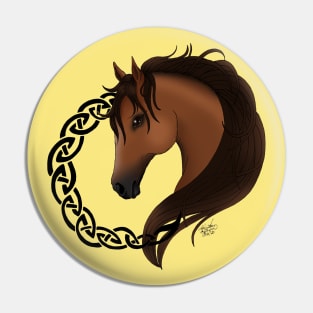 Celtic Horse Pin