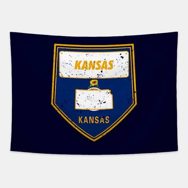 kansas Tapestry by DeekayGrafx