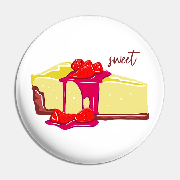 Cheesecake - sweet Pin by trippyart