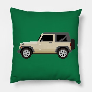 Jeep Wrangler Pixelart Pillow