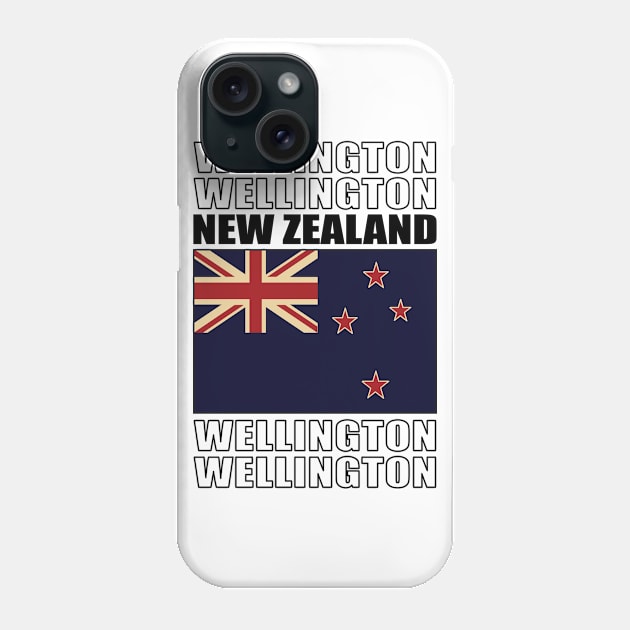 Flag of New Zealand Phone Case by KewaleeTee