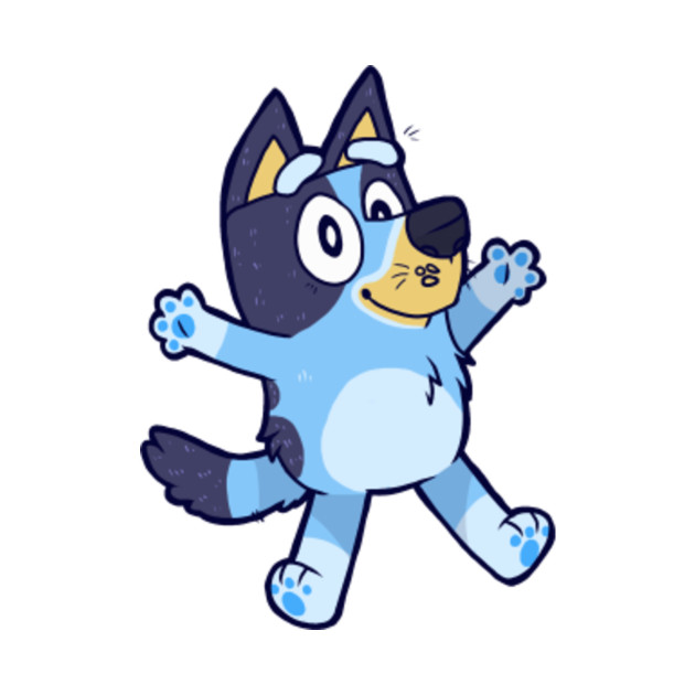 bluey dog t shirt teepublic