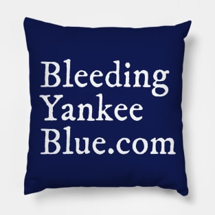 Bleeding Yankee Blue Classic Pillow