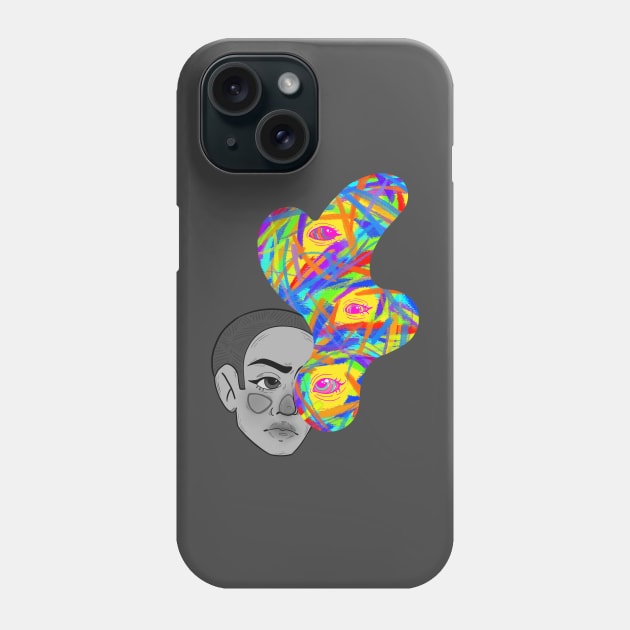 Bright eyes Phone Case by Pseudomona Lisa