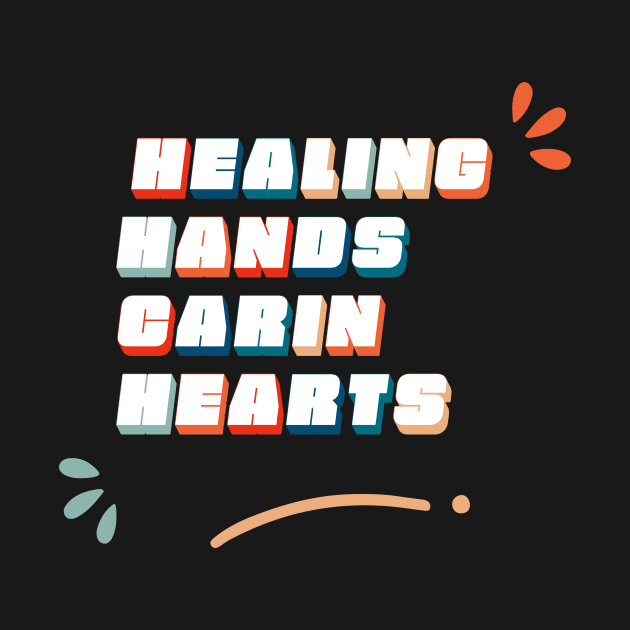 Healing Hands, Caring Hearts - Doctor Quotes by Inkonic lines