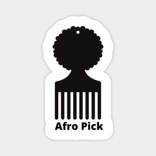 Afro Pick Magnet