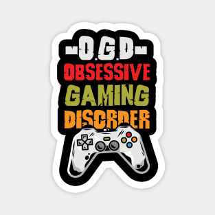 OGD Obsessive Gaming Disorder Magnet