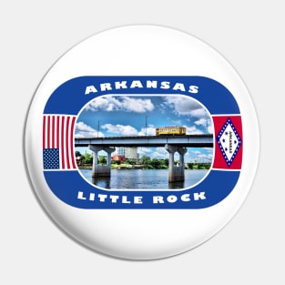 Arkansas, Little Rock City, USA Pin