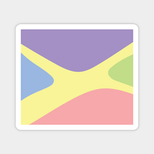 Colorful Crossroad Magnet