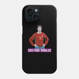 Cristiano Ronaldo teenage photograph Phone Case