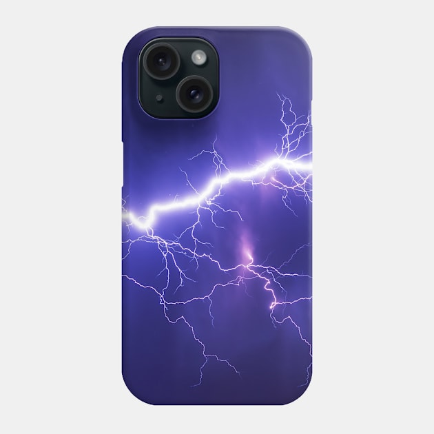 Lightning Strike Phone Case by Journey Designs