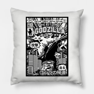 King of the Monsters Pillow