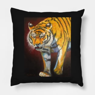 Diamond tiger Pillow