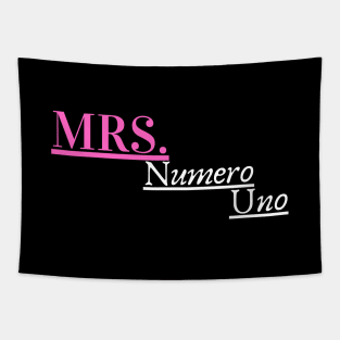 Mrs. Numero Uno Tapestry