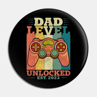 Dad Level Unlocked 2023 Pin