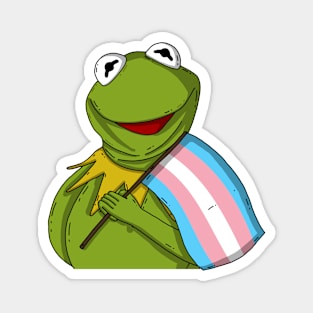 Transgender Pride Kermit Magnet