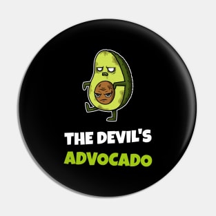 Halloween Cute Avocado Zombie Pin