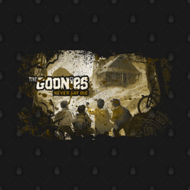 Goonies Marathon The Goonies T-Shirt - Binge-Watch Your Favorite Film by king's skeleton